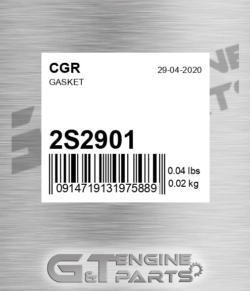 2S2901 Gasket