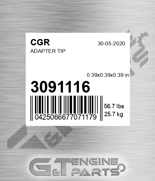 3091116 Adapter Tip