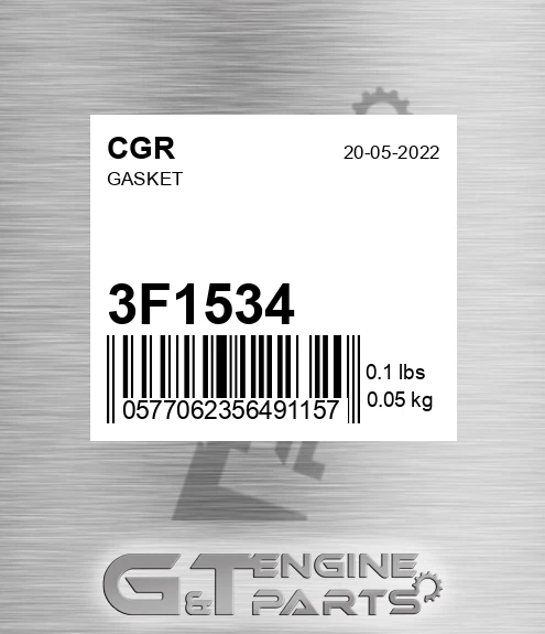 3F1534 Gasket