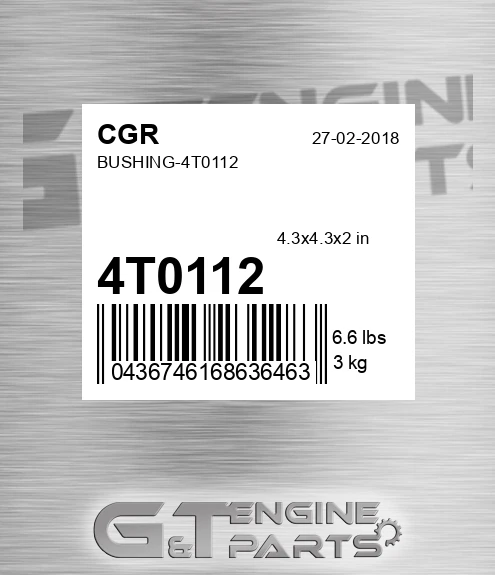 4T0112 Bushing-