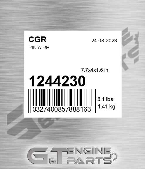 1244230 Pin A Rh for CGR