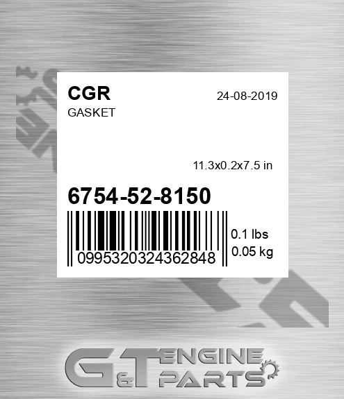6754-52-8150 Gasket