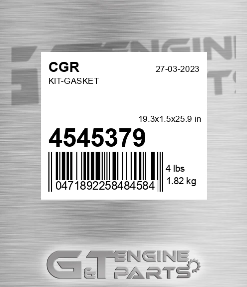 4545379 Kit-gasket
