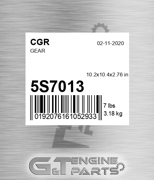 5S7013 CGR Gear