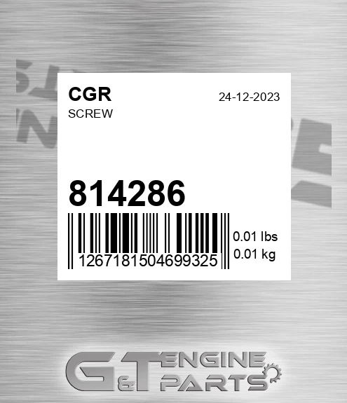 814286 Screw