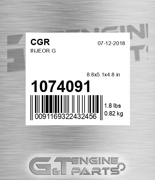 1074091 Injeor G