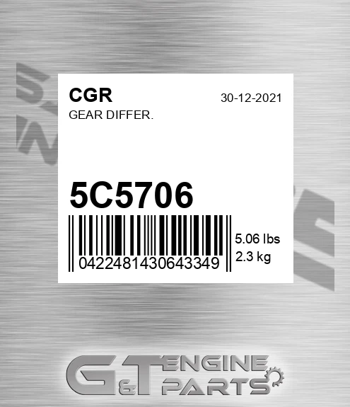 5C5706 Gear Differ.