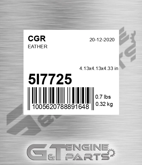 5I7725 CGR Eather