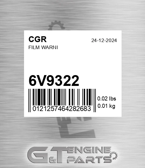 6V9322 Film Warni