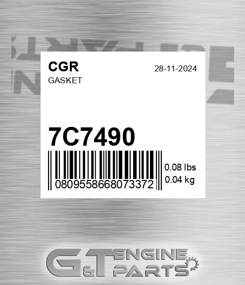 7C7490 Gasket