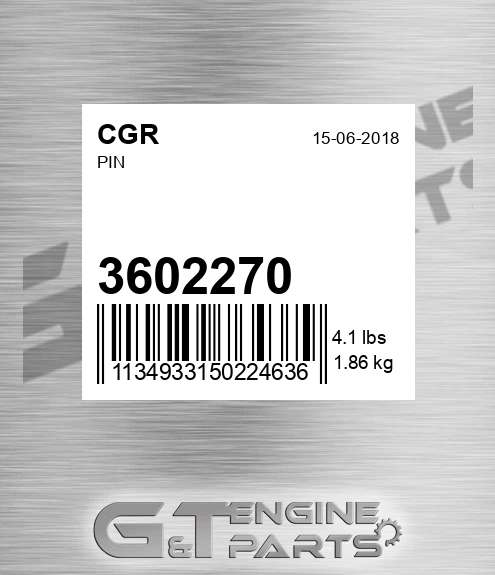 3602270 CGR Pin