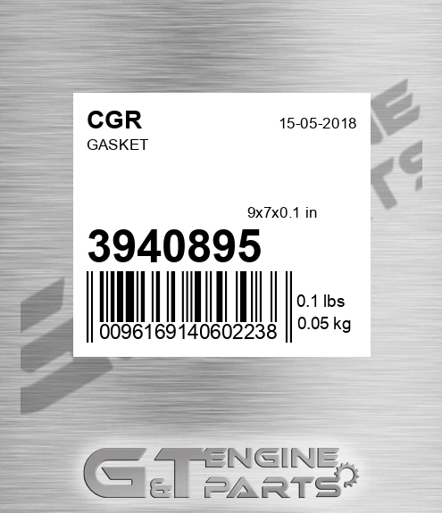 3940895 CGR Gasket