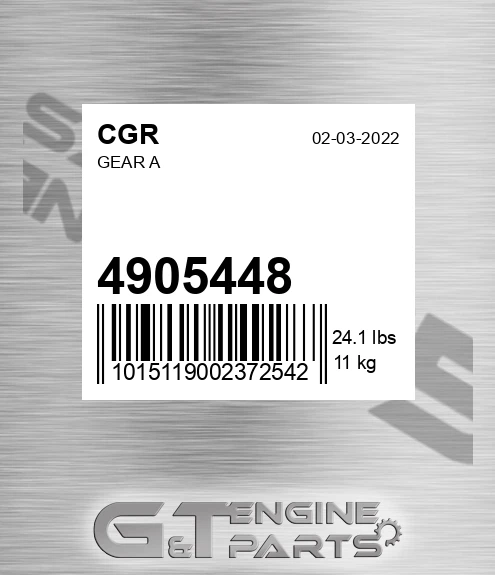 4905448 CGR Gear A