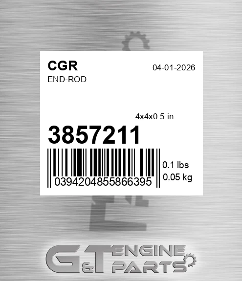 3857211 End-rod for CGR
