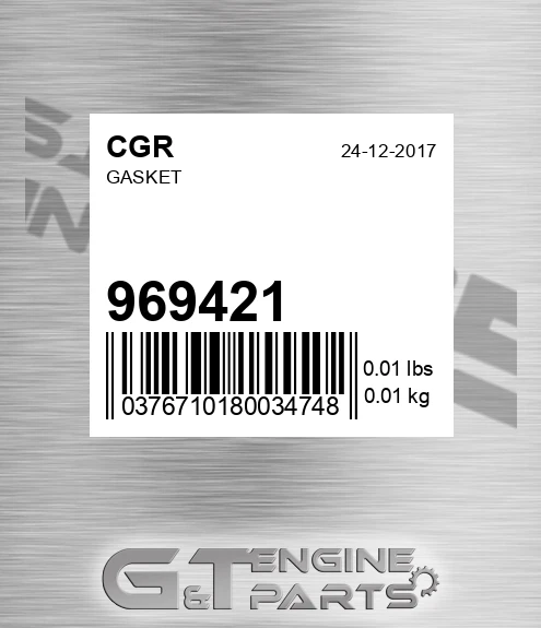 969421 Gasket