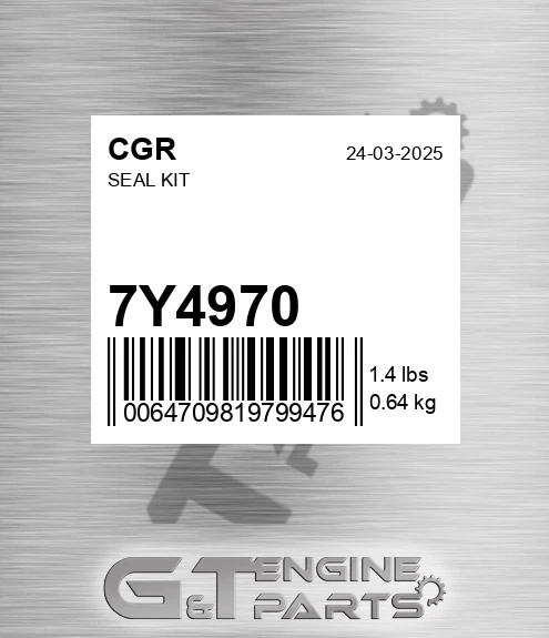 7Y4970 Seal Kit for CGR