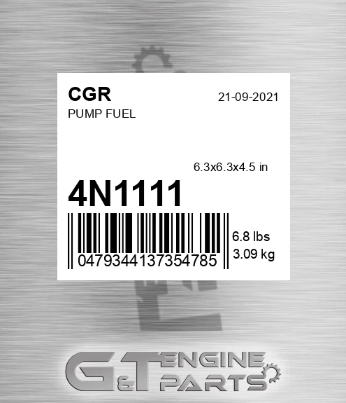 4N1111 Pump Fuel