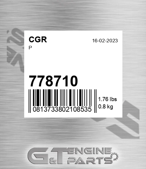 778710 P