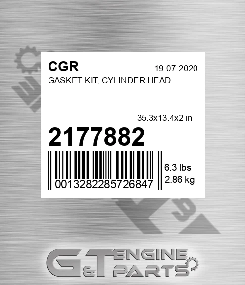 2177882 Gasket Kit, Cylinder Head