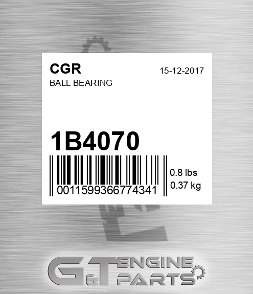 1B4070 CGR Ball Bearing