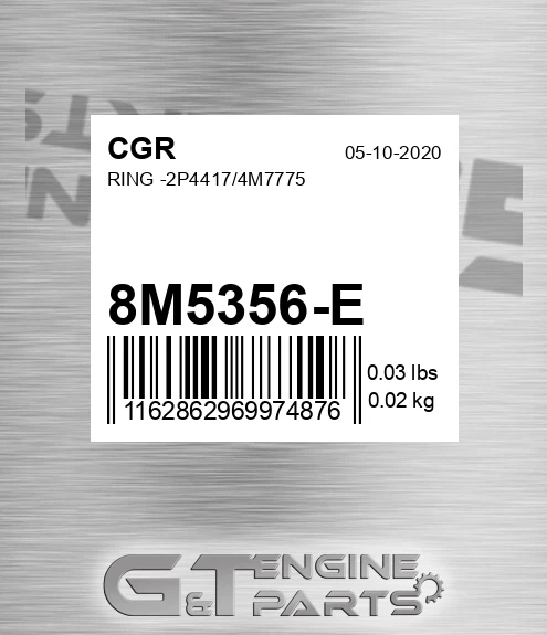 8M5356-E Ring -2p4417/4m7775