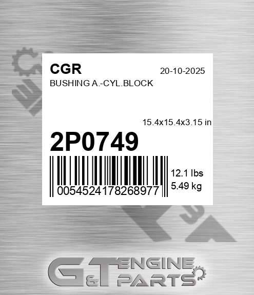 2P0749 Bushing A.-cyl.block