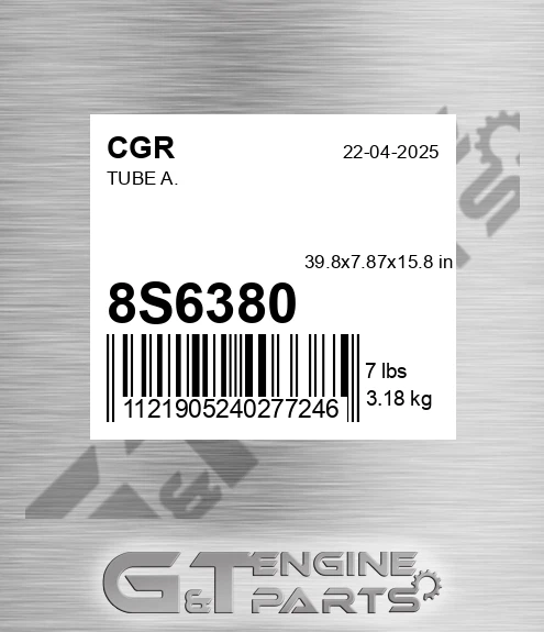 8S6380 CGR Tube A.