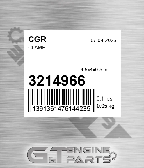 3214966 CGR Clamp