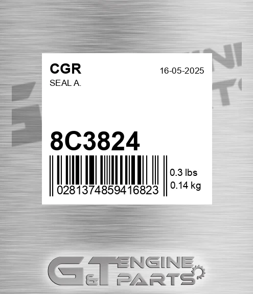 8C3824 Seal A. for CGR