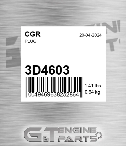 3D4603 Plug