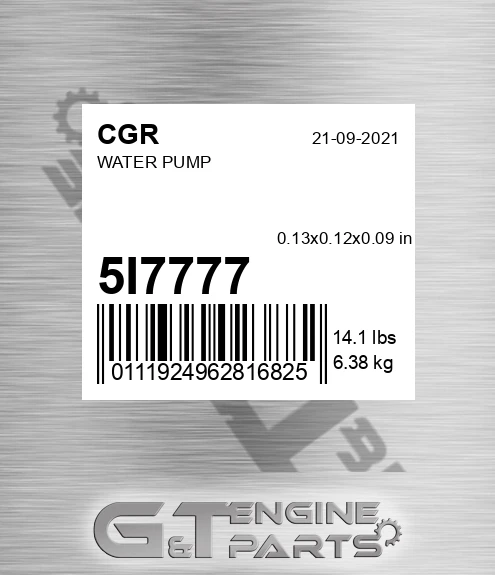 5I7777 Water Pump