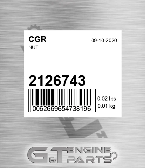 2126743 Nut
