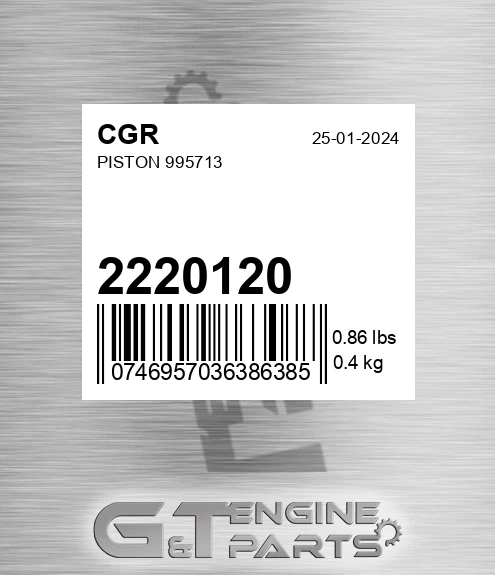 2220120 CGR Piston 995713