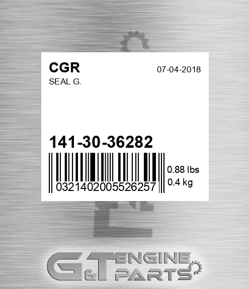 141-30-36282 Seal G.