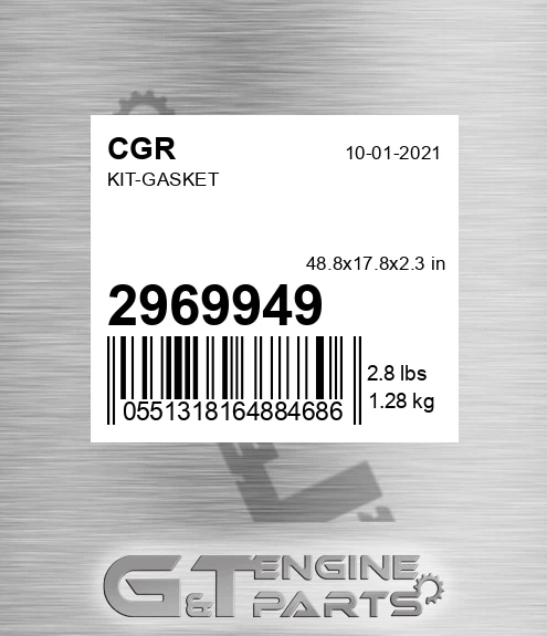 2969949 CGR Kit-gasket