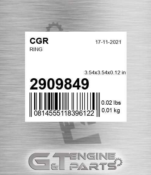 2909849 CGR Ring