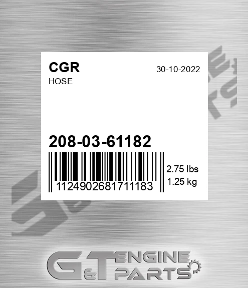 208-03-61182 Hose