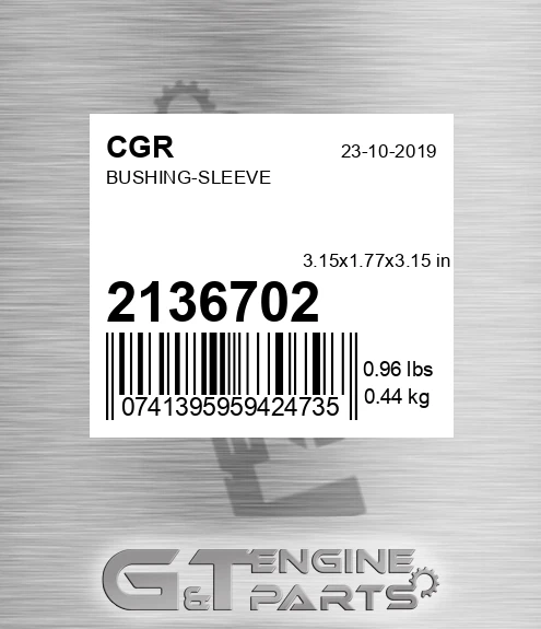 2136702 Bushing-sleeve