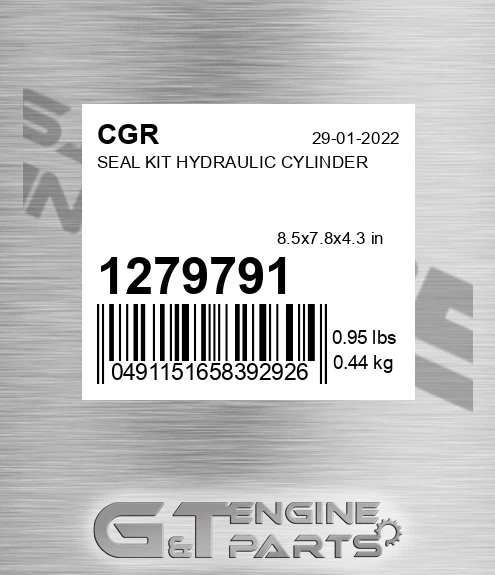1279791 Seal Kit Hydraulic Cylinder for CGR