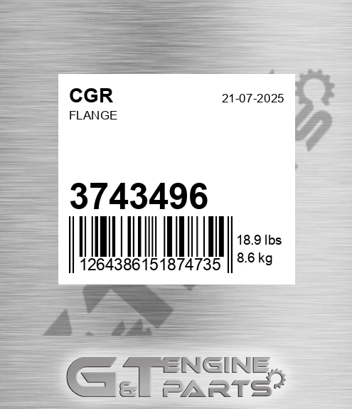 3743496 Flange