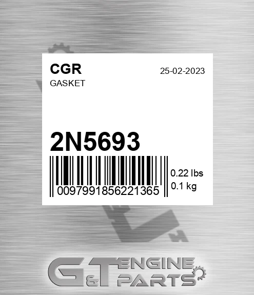2N5693 Gasket