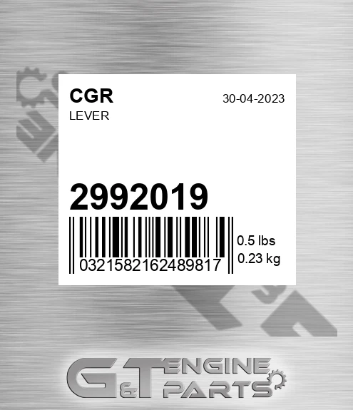 2992019 Lever