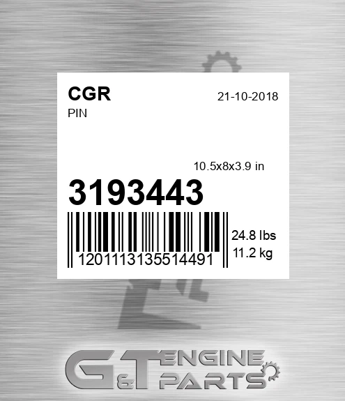 3193443 CGR Pin