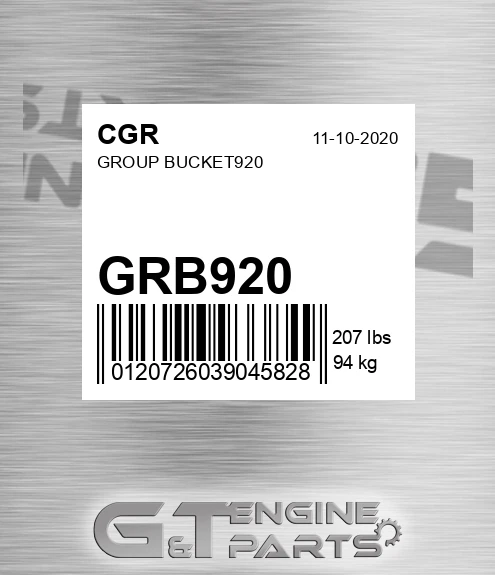 GRB920 Group Bucket920