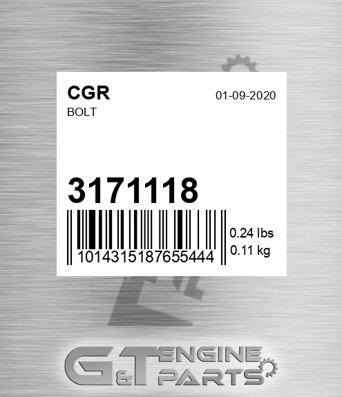 3171118 Bolt