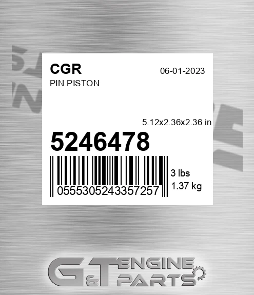5246478 CGR Pin Piston