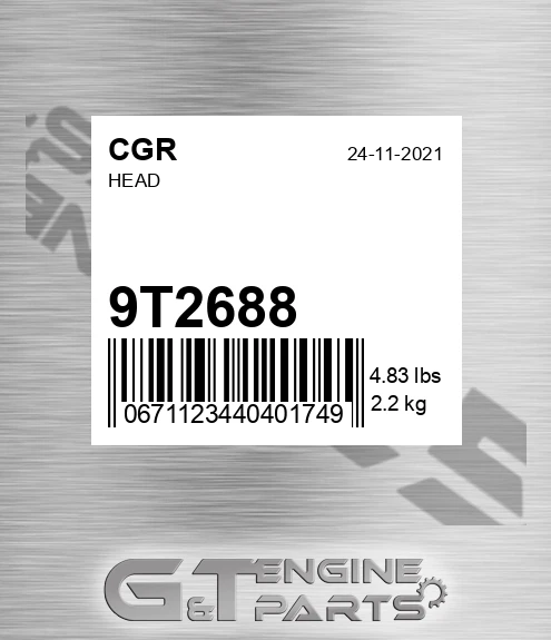 9T2688 CGR Head