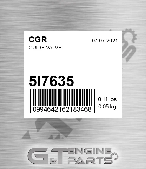 5I7635 CGR Guide Valve