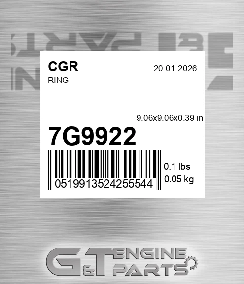 7G9922 CGR Ring