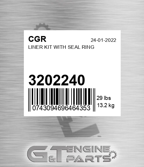 3202240 Liner Kit With Seal Ring